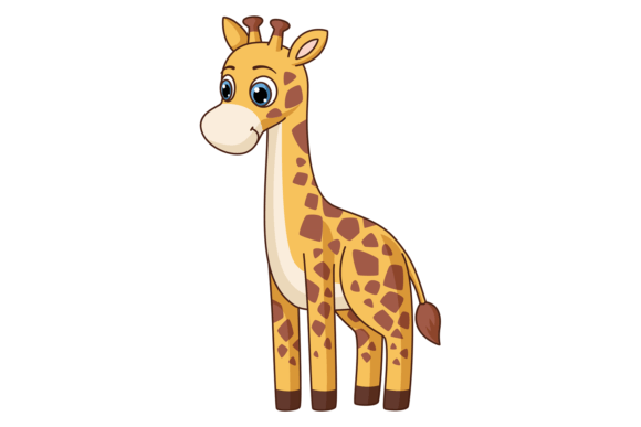 Download Baby Giraffe Cartoon Icon. African Fauna - Fauna Collection